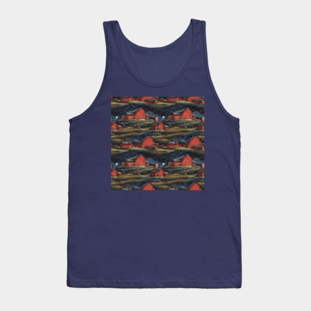 Barnyard Night Tank Top by ginkelmier@gmail.com